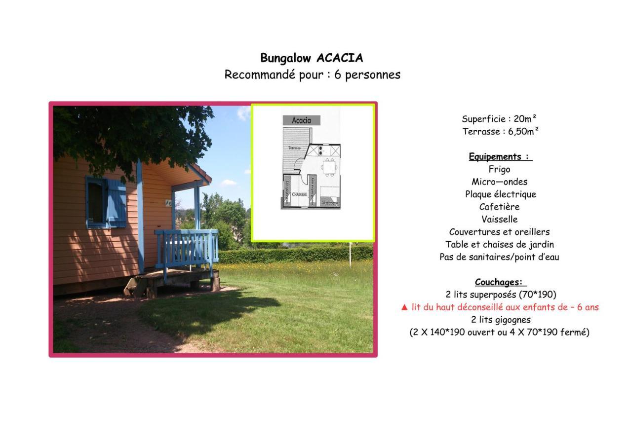 Camping Les Feuilles Chauffailles Exteriör bild