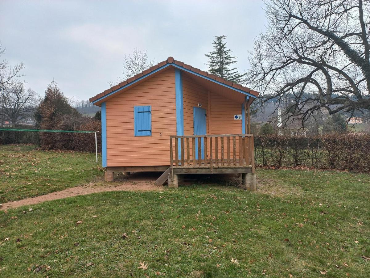 Camping Les Feuilles Chauffailles Exteriör bild